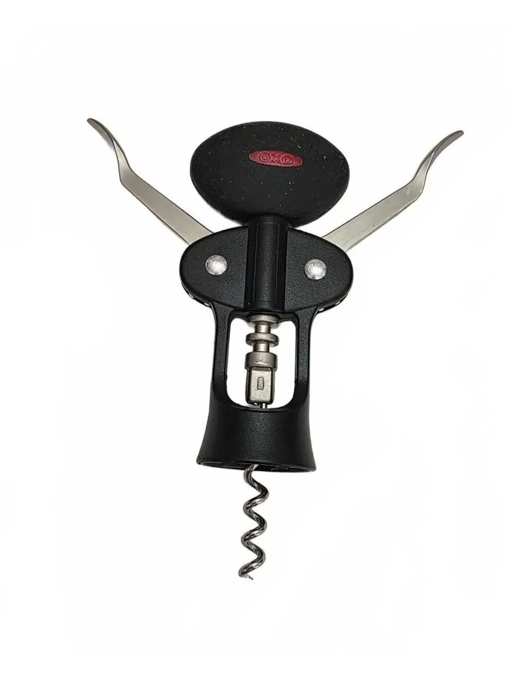 OXO SoftWorks Winged Corkscrew Wine Bottle Opener Tool Black